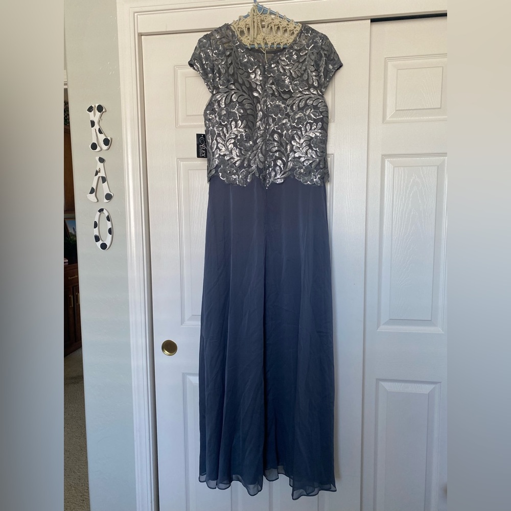 Blue Alex Evenings Evening Dress NTW